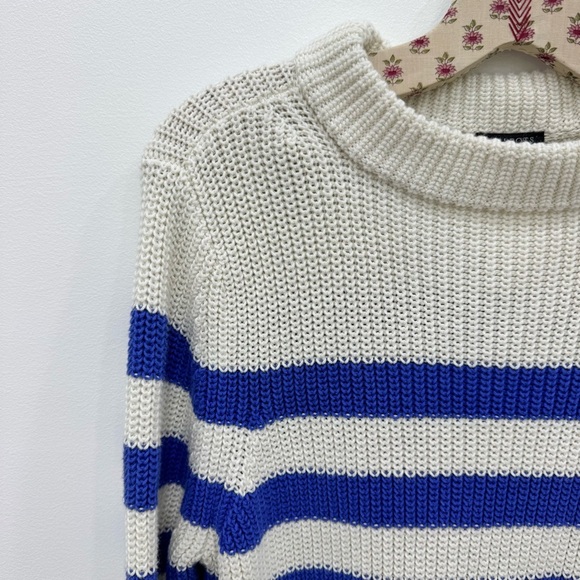 Talbots shaker stitch Beach sweater 100% cotton Sz petite Lg - Picture 5 of 5